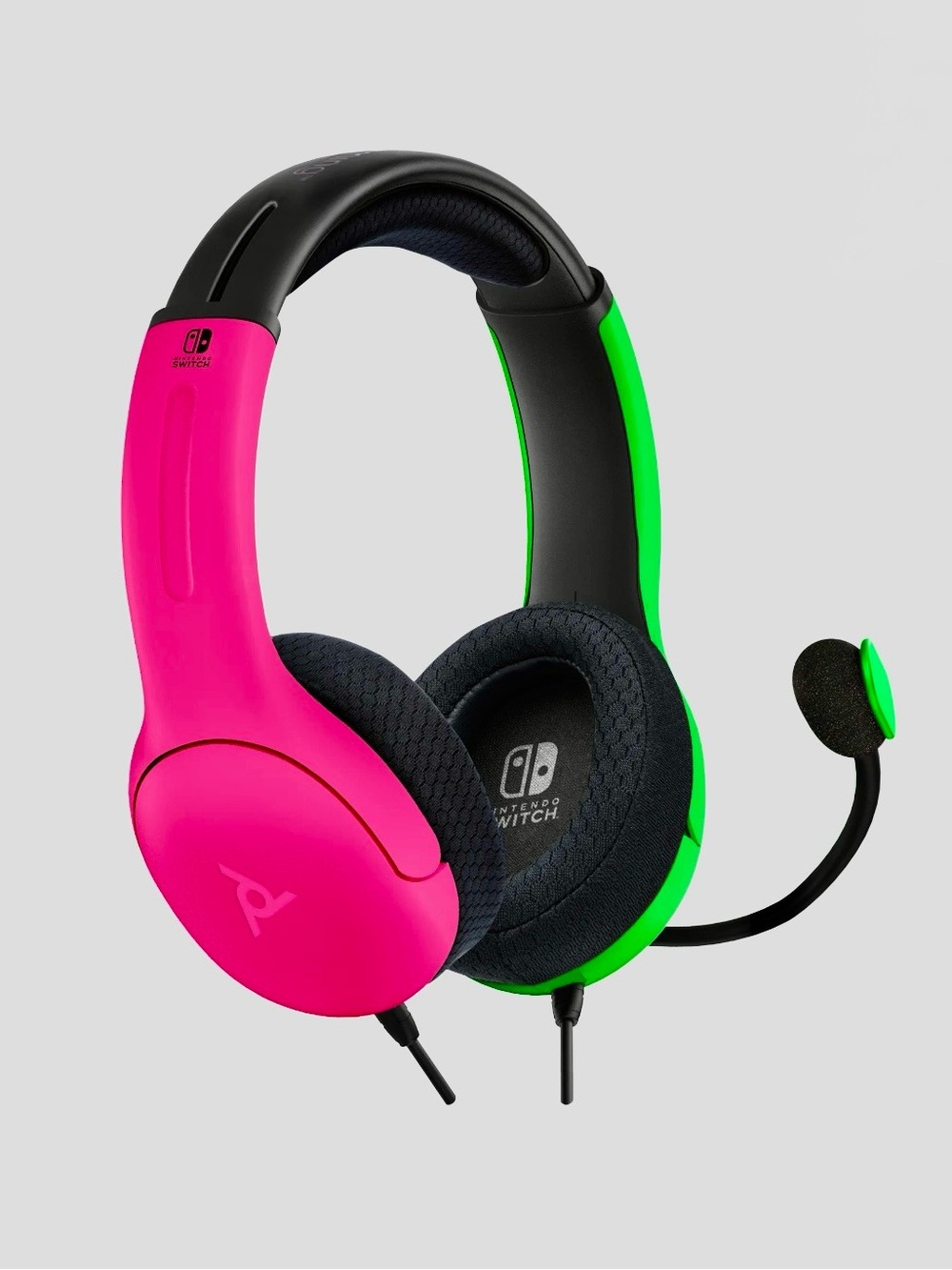 NEW Nintendo Switch headphones PDP LVL 40 Wired stereo gaming headset neon